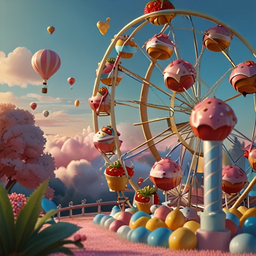 Candy Cloud Carnival Vegashero